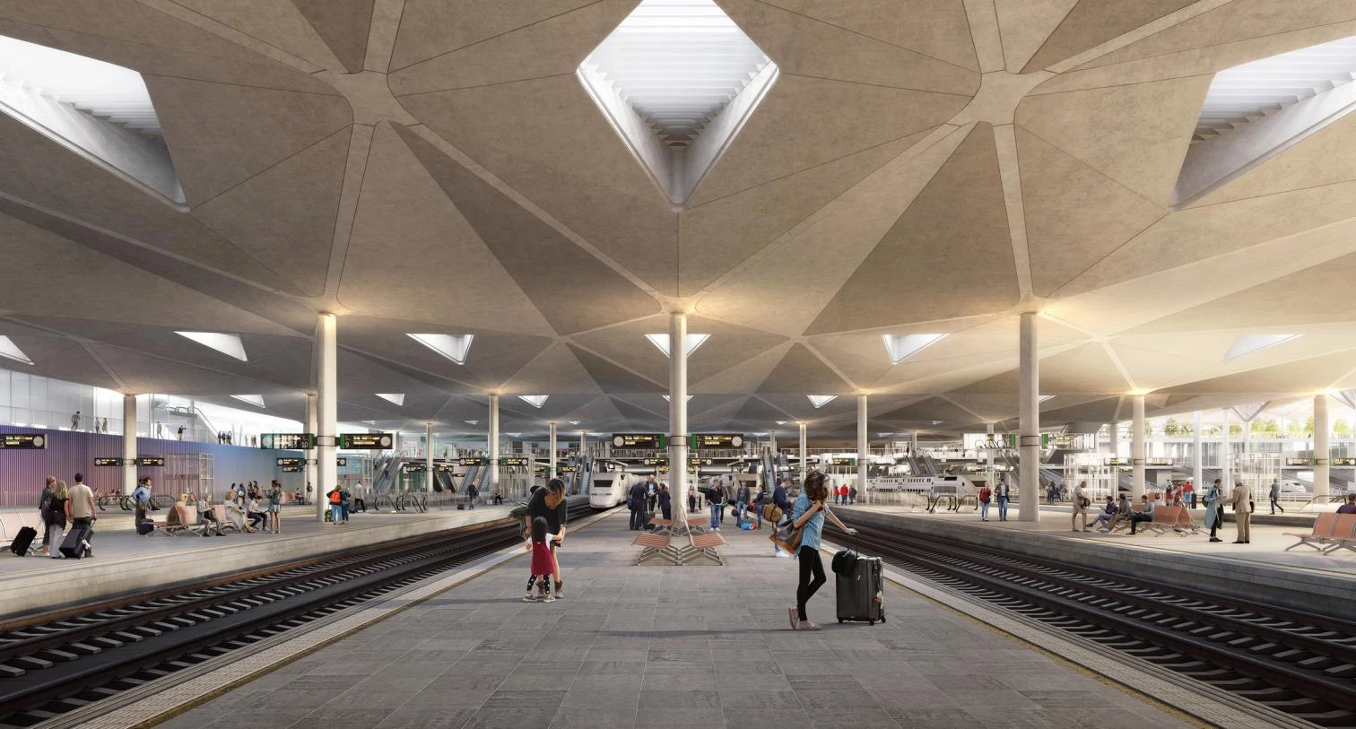Chamartín Station in Madrid