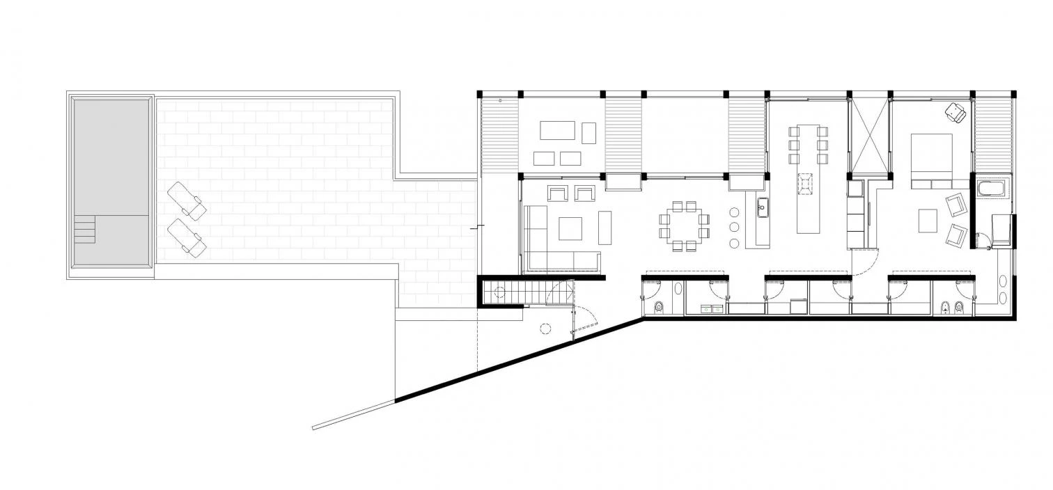 alarciaferrer arquitectos, Casa MF en Calamuchita (Argentina)