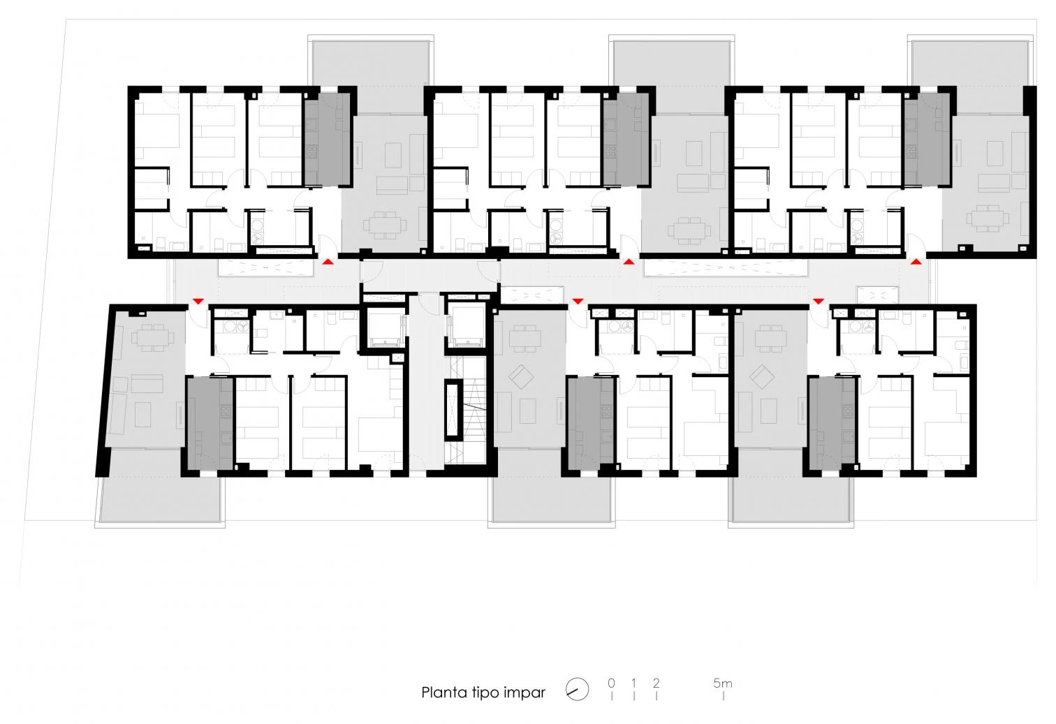 Edificio residencial Alborada en Granada