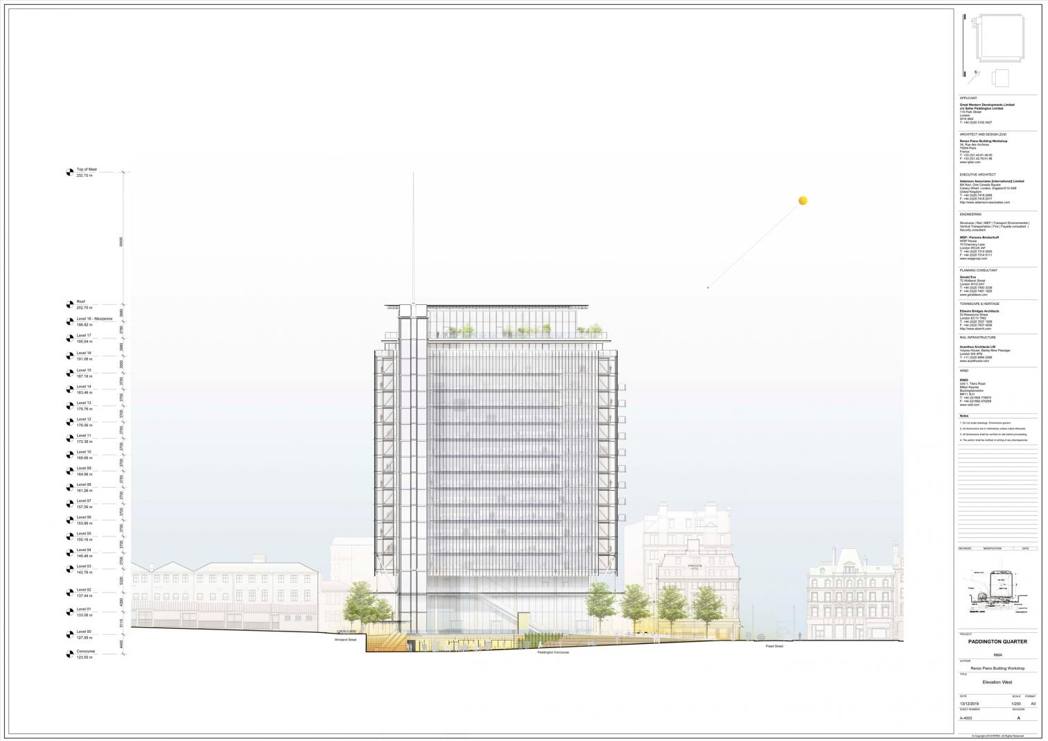 Paddington Square building in London